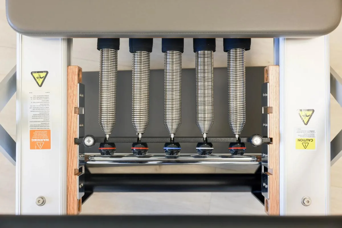 Solo one-on-one Pilates session at Elin Pilates