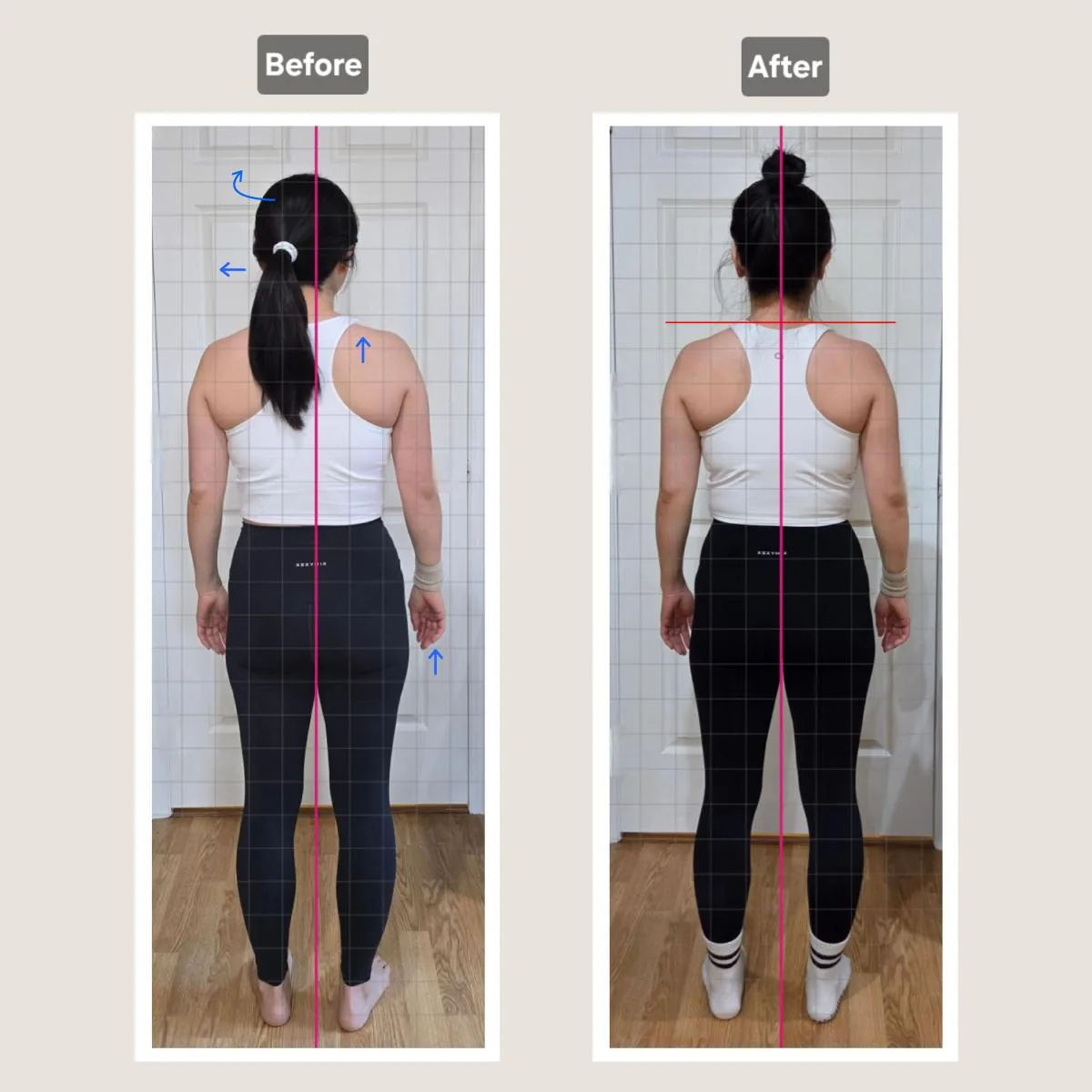 Client transformation before and after — tap for more on Instagram