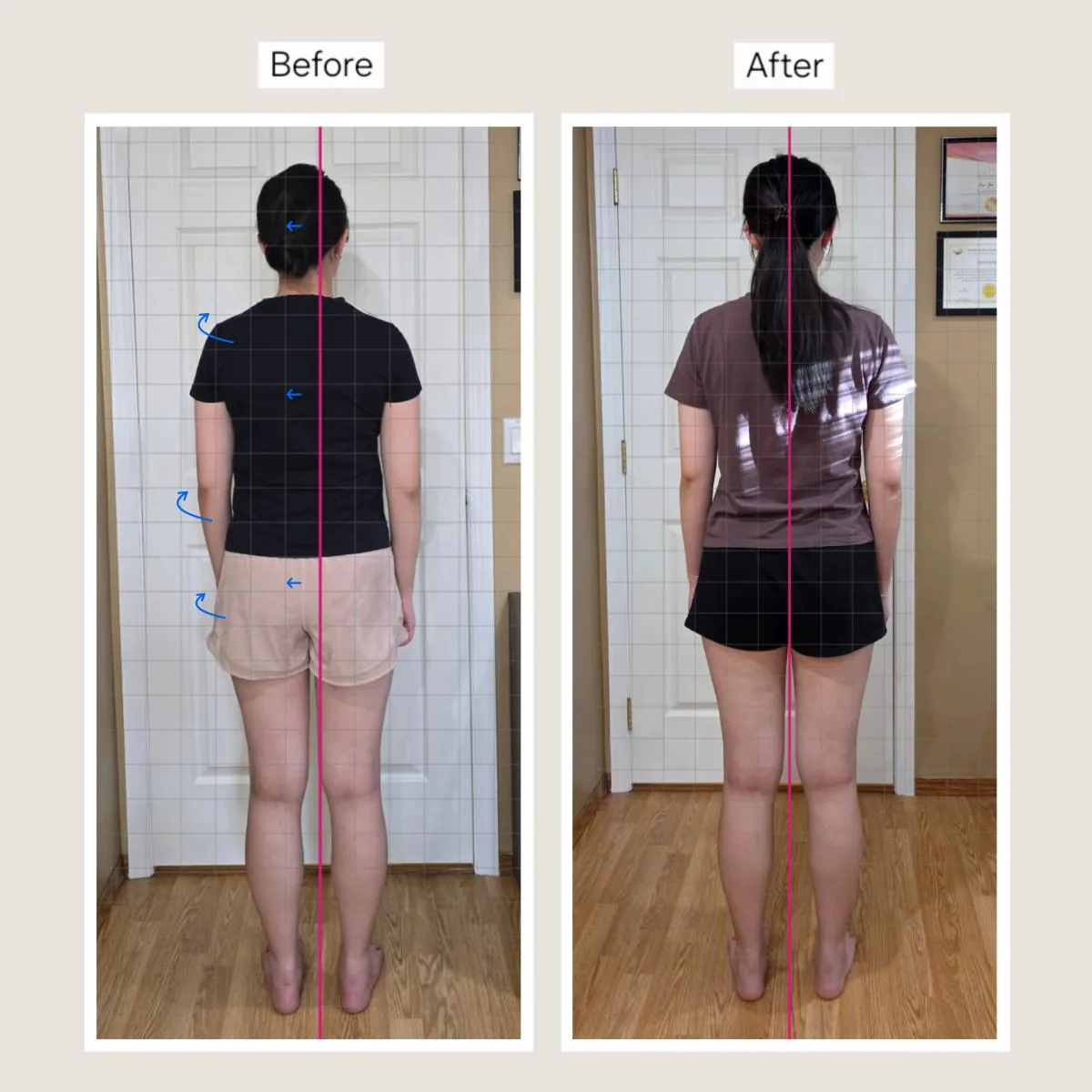 Client transformation before and after — tap for more on Instagram